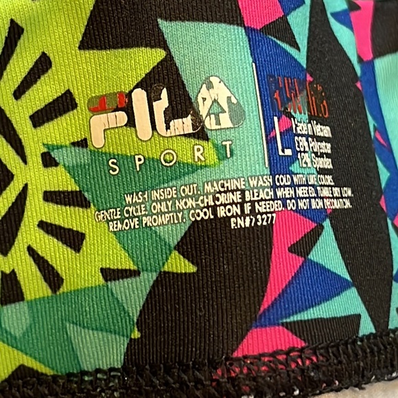 FILA SPORT Performance Running Jogger Exercise pants leggings Sz Large - Picture 8 of 9